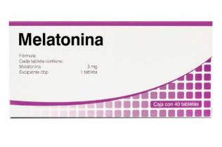 [7501122901105] MELATONINA 3 mg c/40 tab sublingual TECNOFARMA