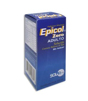 [637420140889] BALSAMO DE TOLU/EUCALIPTO/GORDOLOBO SOL. EPICOL ZERO ADULTO 120 mL