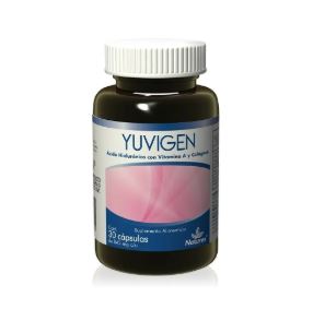 [7502259892045] ACIDO HIALURONICO/VITAMINA A/COLAGENO, 30 cap, YUVIGEN