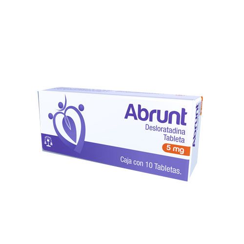 DESLORATADINA 5 mg c/10 tab ABRUNT