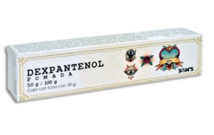 [7502001167124] DEXPANTENOL 5g/100g pomada 30 g SONS