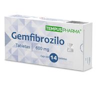 [7501249607768] GEMFIBROZILO 600 mg c/14 tab TEMPUSPHARMA