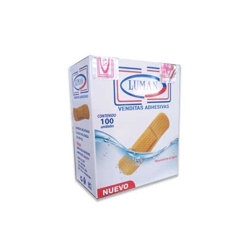 [7503014921796] VENDITAS ADHESIVAS 100 pz, LUMAN