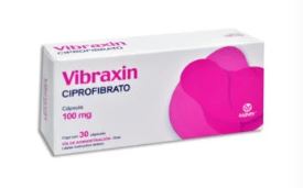 [7502009748608] CIPROFIBRATO 100 mg, 30 cap, VIBRAXIN