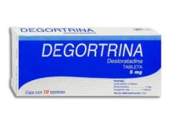 [7501825304357] DESLORATADINA 5 mg c/10 tab DEGORTINA