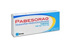 [7501075722543] IRBESARTAN/HIDROCLOROTIAZIDA 150mg/12.5mg c/28 tab PABESORAG