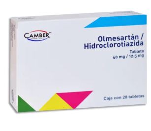 [7506442700827] OLMESARTAN/HIDROCLOROTIAZIDA 40 mg/12.5mg, 28 tab, CAMBER PHARMA