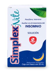 [7501358130362] PASSIFLORA, VALERIANA, SIMPLEX NITE SOL GOTAS 30 ml