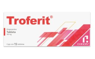 [7501088575495] DROPROPIZINA 30mg c/15 tab TROFERIT