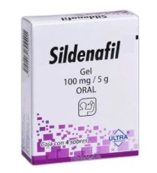 [7502216804401] SILDENAFIL 100 mg/5 g c/4 sobres ULTRA