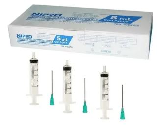 [4968420731521] Nipro Jeringa 5ml Verde 21X32 c/100