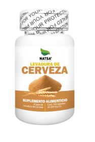[7502008980573] LEVADURA DE CERVEZA 500mg c/100 tabletas