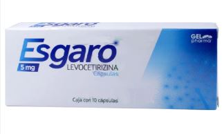 [7502227427408] LEVOCETIRIZINA 5 mg, 10 cap, ESGARO