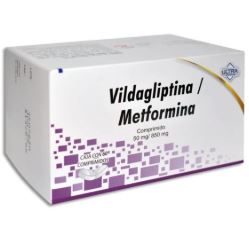 [7502216790483] VILDAGLIPTINA/METFORMINA 50/850 mg, 60 comp, ULTRA