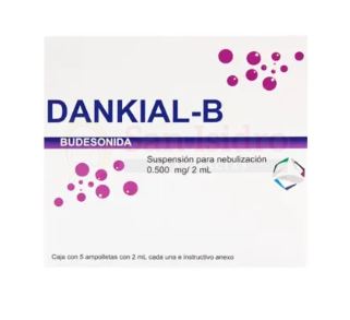 [7502256040524] BUDESONIDA 500 mg/2 ml, 5 amp, DANKIAL-B