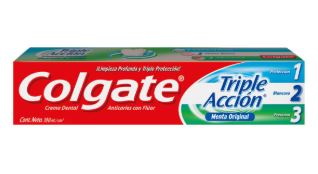 [7509546000343] PASTA DENTAL 100 ml, COLGATE TRIPLE ACCION