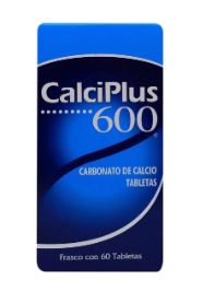 [7501124311155] CALCIO 600 mg, 60 tab, CALCIPLUS 600