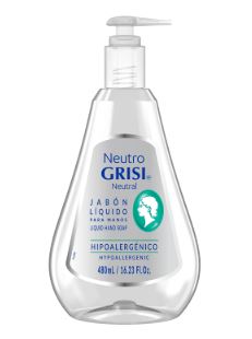 [037836051555] JABON LIQUIDO NEUTRO 480 ml, GRISI