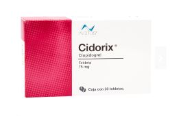 [7502209858183] CLOPIDOGREL 75 mg, 28 tab, CIDORIX