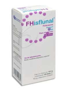 [7502213042882] FLUTICASONA 50 mcg, 120 dosis, FHISFLUNAL