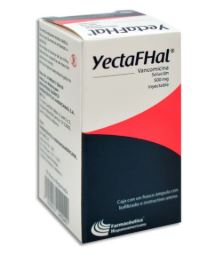 [7502213042240] VANCOMICINA 500 mg iny, YECTAFHAL