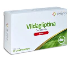 [7503049078007] VILDAGLIPTINA 50 mg, 28 comp, AVIVIA