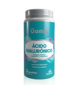 [7502259891956] ACIDO HIALURONICO/COLAGENO/BIOTINA/VITAMINA C Y D, 50 gomitas de 4.5 g, NATUREX
