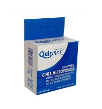 [7503003406082] CINTA MICROPOROSA 1.25 cm x 10 m PIEL QUIRMEX