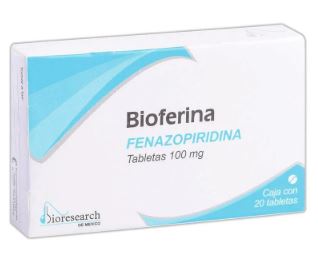 [7501563380613] FENAZOPIRIDINA 100 mg, 20 tab, BIOFERINA