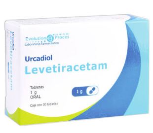 [7506344500761] LEVETIRACETAM 1 g, 30 tab, URCADIOL