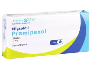 [7506344500778] DIHIDROCLORURO DE PRAMIPEXOL 0.5 mg, 30 tab, MIGSOLDIL