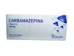 [7501109766116] CARBAMAZEPINA 200 mg, 20 tab, QUIFA