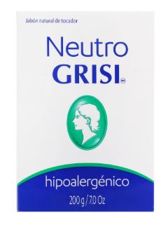 [7501022105276] JABON NEUTRO 200 g, GRISI