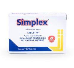 [7501358142600] PASSIFLORA, IGNATIA, VALERIANA, 60 tab, SIMPLEX
