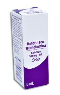 [008400007674] KETOROLACO TROMETAMINA 5 mg/ml, 5 ml gts oft, GRIN