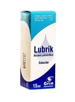 [008400001603] ALCOHOL POLIVINILICO 14.0 mg/ml, 15 ml gts oft, LUBRIK