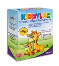 [7503020089329] PROBIOTICOS Y PREBIOTICOS, 6 sobres c/5 g, KIDDYLAC VAINILLA