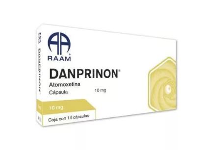[7502227879832] ATOMOXETINA 10 mg, 14 cap, DANPRINON