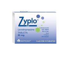 [7501089809919] LEVODROPROPIZINA 60 mg, 20 tab, ZYPLO