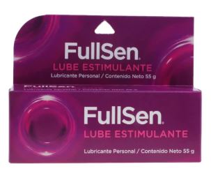 [7506426300043] GEL LUBRICANTE INTIMO 55 g, FULLSEN LUBE ESTIMULANTE