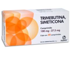 [7502009749162] TRIMEBUTINA/SIMETICONA 100/37.5 mg, 20 comp, MAVER