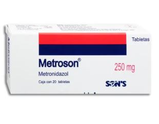 [7502001164567] METRONIDAZOL 250 mg, 20 tab, METROSON