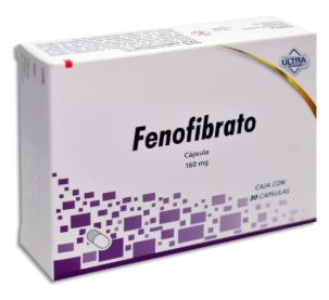 [7502216790513] FENOFIBRATO 160 mg, 30 cap, ULTRA