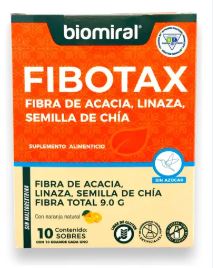 [7502266031154] FIBRA DE ACACIA/LINAZA/CHIA, 10 sobres c/10 g, FIBOTAX