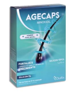 [7501109769063] MINOXIDIL 5%, 60 ml c/atomizador, AGECAPS
