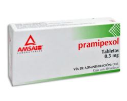 [7501349024021] PRAMIPEXOL 0.5 mg, 30 tab, AMSA