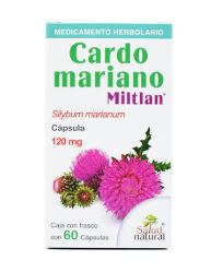 [714908106329] SILYBUM MARIANUM (CARDO MARIANO) 120 mg, 60 caps, MILTLAN