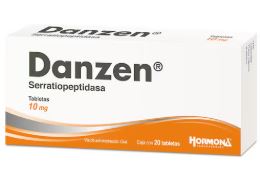 [7501385491085] SERRATIOPEPTIDASA 10 mg, 20 tab, DANZEN