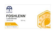 [7502227870228] CLINDAMICINA 300 mg, 16 cap, FOSHLENN