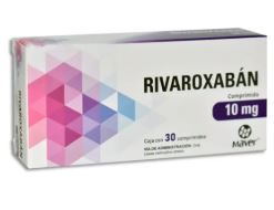 [7502009749254] RIVAROXABÁN 10 mg, 30 tab, MAVER